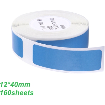 Carta per stampa termica 12 * 40 * 160 blu lago - ASUPERMALL