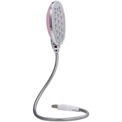 Lampada da tavolo LED USB con interruttore tattile rosa - ASUPERMALL en oferta