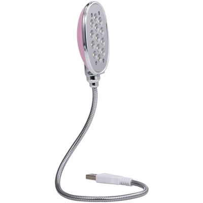 Lampada da tavolo LED USB con interruttore tattile rosa - ASUPERMALL