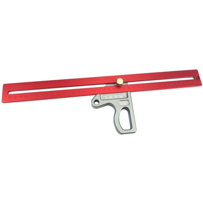 Strumenti di misurazione del legno, righello quadrato, lunghezza totale 400 mm - ASUPERMALL