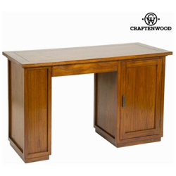 Scrivania Legno Di Acacia (130 X 78 X 55 Cm) - Serious Line Collezione By Craftenwood S0101785 en oferta