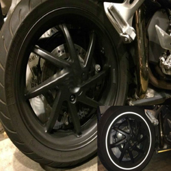 Strisce ? per cerchi moto adesive rifrangenti - 7mm x 6MT Colore - Nero, Modello - Senza applicatore - 3M características