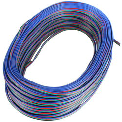 Cavo per Strisce 22AWG 4poli 3 Canali RGB V+RGB 0.325mmq 10 metri - STI en oferta