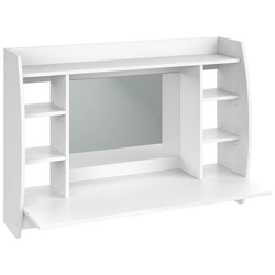 Vicco Toletta Da Trucco Pensile Max Toletta Da Trucco Scaffale Pensile Tavolo Pensile Beauty Specchio Bianco precio