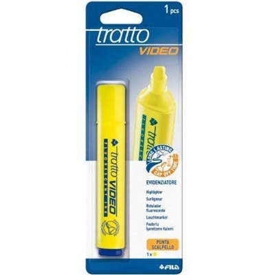 Evidenziatore Tratto Video Giallo - MAURY'S