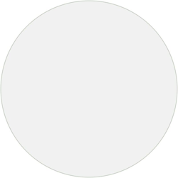 Protezione Tavolo Opaca Ø 60 cm 2 mm PVC - VIDAXL características