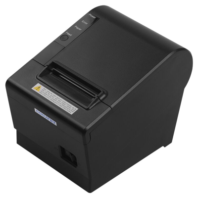 Goojprt - La stampante per ricevute desktop utilizza carta termica da 58 mm per tagliare automaticamente la carta. La connessione USB
