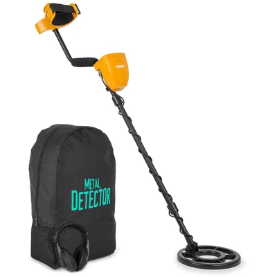 Dr. Jones Metal Detector 5 Modi Ø20cm a 2m Display Backpack Cuffie - Duramaxx