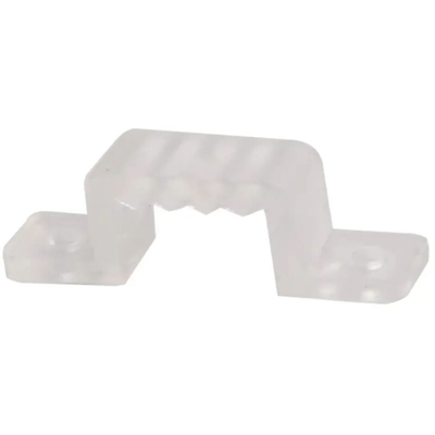 staffa supporto di fissaggio per striscia led 5050 trasparente aig 184735 - AIGOSTAR