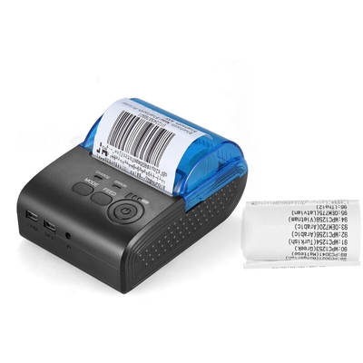 Asupermall - POS-5805DD Stampante termica Bluetooth da 58 mm per iOS Android Windows 100 ~ 240 V.