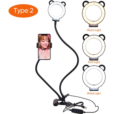 Staffa per luce di riempimento a doppio tubo - ASUPERMALL