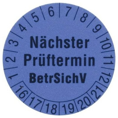 Etichetta di prova Beha Amprobe 2145963 1239D Etichetta di prova 1239D 1 pz.