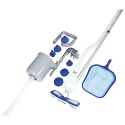Kit Sistema Di Pulizia Piscina Deluxe Retino Spazzola Skimmer 58237 en oferta