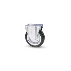 Ruota Gomma Nera D.100 mm Rulli Fissa - ALDO VALSECCHI S.P.A. precio