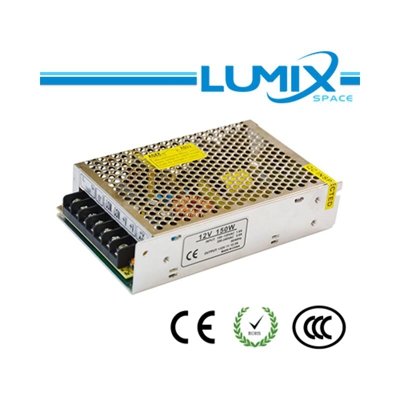 driver switching power supply metallico 12.5A 12 volt 150 watt 220-240 volt CE IP20 lif lssps150w12v - LUMIX