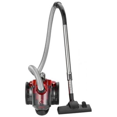 Aspirapolvere a Traino Senza Sacchetto Potenza 700 Watt Colore Rosso Nero