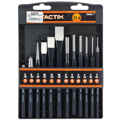 Assortimento di punzoni e scalpelli 12 pezzi - LEM SELECT precio