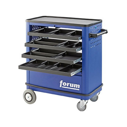 Forum - Carrello Portautensili Con Quattro Cassetti, Dimensioni L X L X A: 625 X 400 X 930 Mm, Peso 45 Kg características