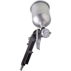 FERM ATM1039 Pistola a spruzzo con serbatoio a gravità 400cc - per verniciatura en oferta