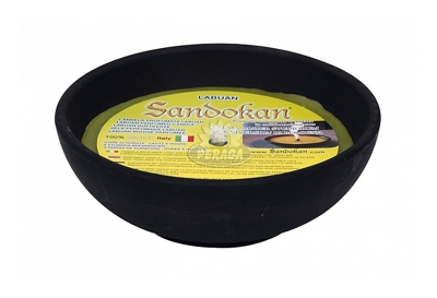 Sandokan - Fiaccola profumata Ø13cm per esterni Antizanzare con mix Durata 8 Ore