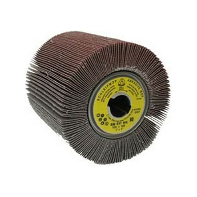 Klingspor - Ruota Lamallare Sm 611, 100 X 100 Mm, Gola: 80, Velocità Massima. 3700 Giri / Min