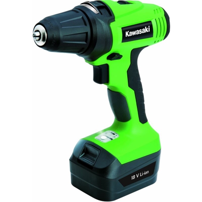 Trapano a batteria Kawasaki 18V LI-ON a batteria / Driver - LEM SELECT