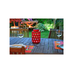 LAMPADA SOLAR CERAMICA DA TAVOLA 16.2X24 CM ACCESSORI DECORAZIONE ILLUMINAZIONE ESTERNO GIARDINO - Nortene en oferta
