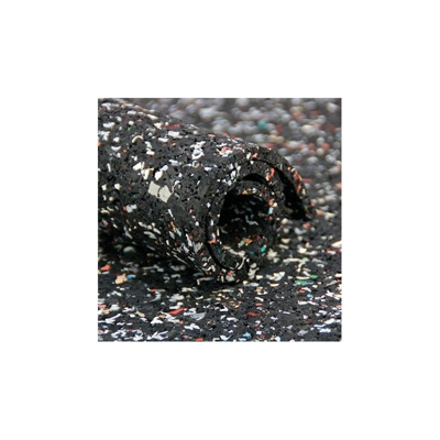 Gomma Nera Riciclata Tappeto 8 Millimetri 1,5X5M - FP