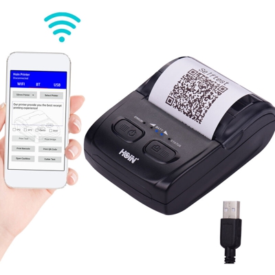 Stampante termica per ricevute HOP-H200 58mm USB + Bluetooth 100-240V (batteria al litio incorporata) - HOIN