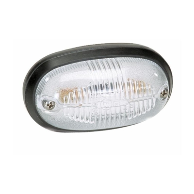 Lem Select - Lampada bianca ovale di fine linea frontale