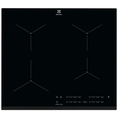 Piano Cottura EIT61443B a Induzione 4 Zone Cottura da 59 cm Colore Nero