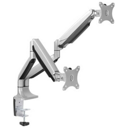 Soporte Doppio 2 Monitor e Tv, Tavolo con morsetto, da 13' a 32' pollici 18kg (9+9) kg Girevole 2 Bracci Db3132tnr-s - TOOQ características