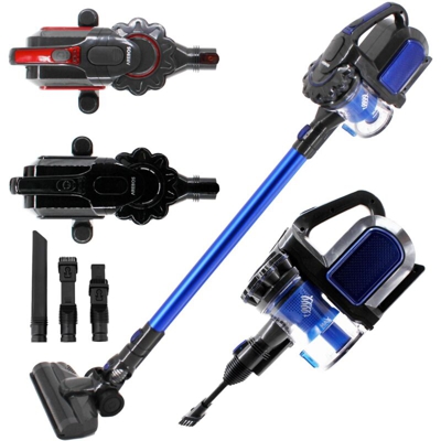 Aspirapolvere Portatile a Batteria Aspirapolvere 2 in 1 Blu - Arebos