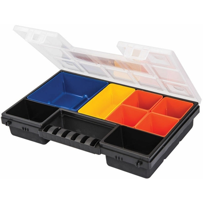 Silverline - Vano organizzatore 8 Compartimenti portaminuteria cassettina viti tasselli