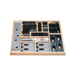 Forum - Set Di Utensili Di Serraggio, X T-Scanalatura: M10 X 10 Mm, Staffe Di Fissaggio Universali 4 X T 1, T 2 X 4, 4 X 3 T. características