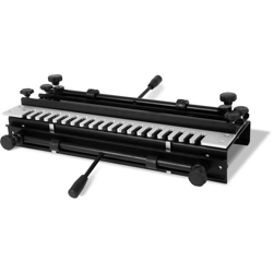 Eberth - Banchetto per incastri a coda di rondine tavolo fresatura (Larghezza di lavoro 450mm, Spessore di lavoro 32mm, Formato del modello 1/2”, precio