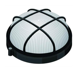 Plafoniere Alluminio Sole Tonda Nera 100 Watt - Blinky en oferta