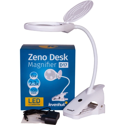 Lente di ingrandimento Zeno Desk D17 - Levenhuk
