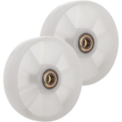 PrimeMatik - Ruota per transpallet Rullo per pallet di nylon 180x50 mm 800 Kg 2-pack características