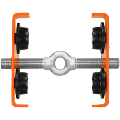 Trave carrello porta paranco carrello spinta catena 0,5 T tonnellate 50-220 mm - ECD GERMANY