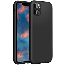 12pz cover custodia nera opaca compatibile 11 pro smartphone flessibile morbida - BS precio