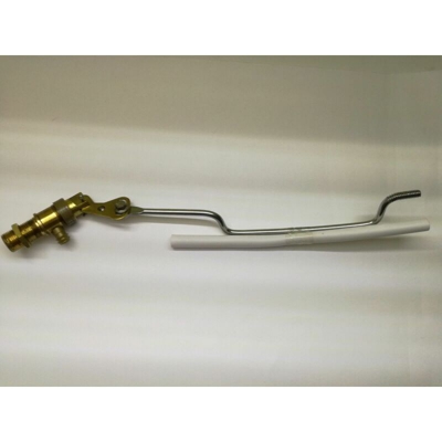 leggiante cassetta a zaino 3/8 asta piatta sagomata mm 300 bagno idraulica - GAL