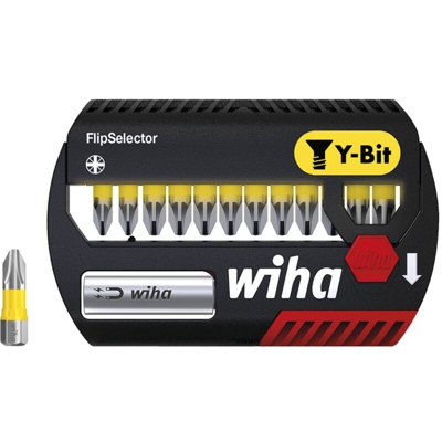 Wiha SB 7947Y-202 FlipSelector 41829 Kit inserti 13 parti Croce Pozidriv