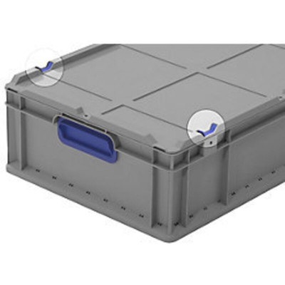 Scatola Clip Eurobox, Blu (Ve4St.) - ALLIT