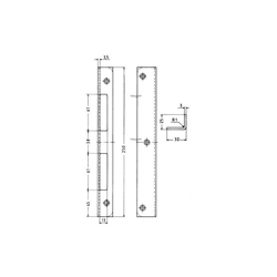 Piastra Di Bloccaggio 250 Fermeturenr.15 Ktg Galva - KFV en oferta