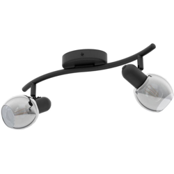 Faretti da Soffitto su Barra Binario Nero Lampada E14 Lampadario Pollica EGLO características