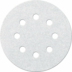 Velcro Bianco Abrasivo Disco 125 Millimetri K 80.8 Buco - Fortis en oferta