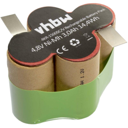 vhbw NiMH Batteria 3000mAh (4.8V) per aspirapolvere, scopa elettrica Kärcher Broom K55 come 4KR-1500SC/V. precio