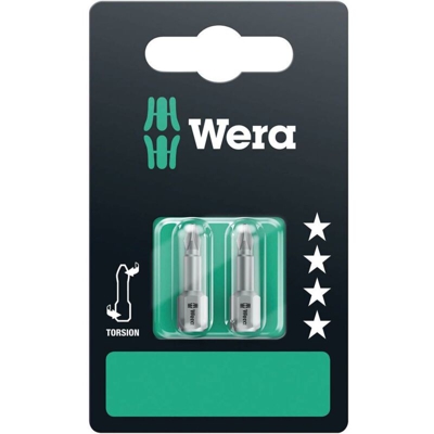 851/1 TZ SB SiS Inserto a Croce PH 2 Acciaio per utensili legato, duro D 6.3 1 pz. - Wera