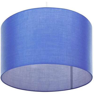 Lampada a sospensione blu a forma di tamburo KELLS - BELIANI